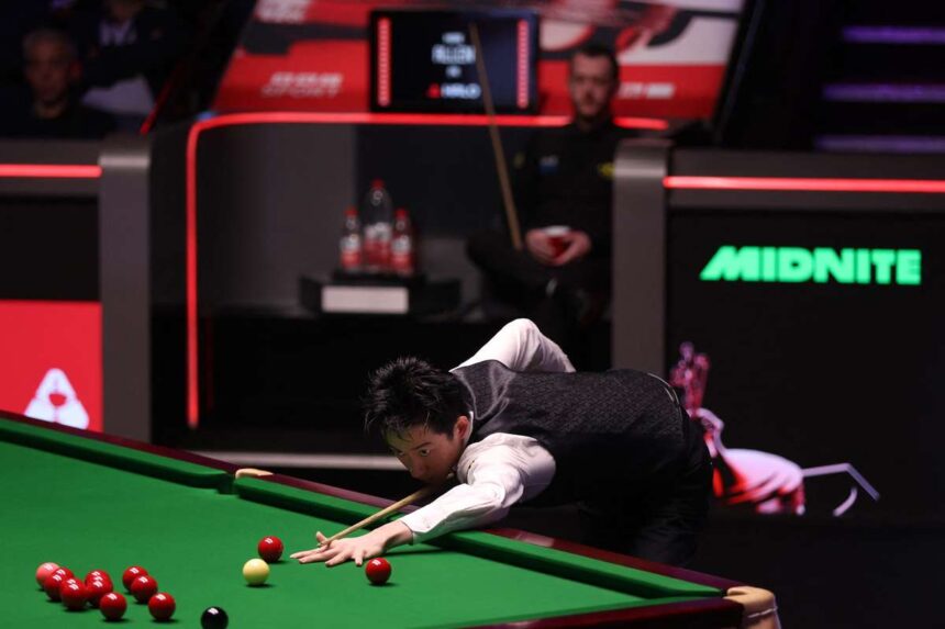 Wu lider tepe Allen in semifinala campionatului mondial de snooker