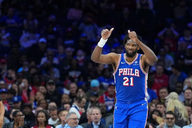 philadelphia 76ers star joel embiid va suferi o interventie chirurgicala din cauza apendicitei