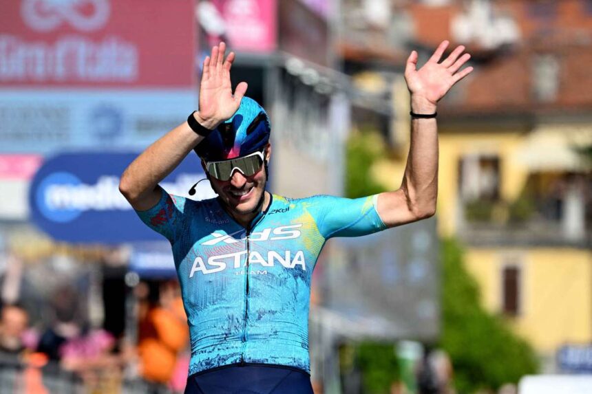 Alberto Bettiol castiga etapa 13 din Giro dItalia solo in timp ce Afonso Eulalio pastreaza jersey ul roz
