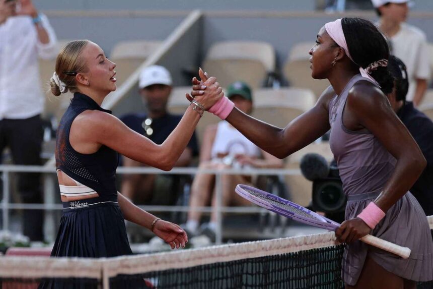 Campioana in exercitiu Coco Gauff a fost socata de Anastasia Potapova in runda a treia a Openului Francez