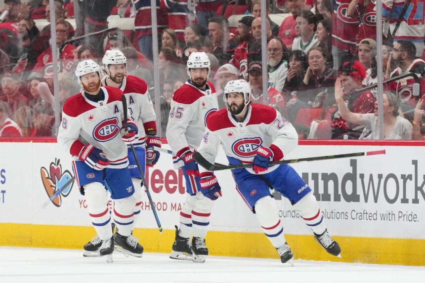 Canadienii marcheaza patru goluri in prima perioada pentru a invinge uraganele in finala conferintei estice