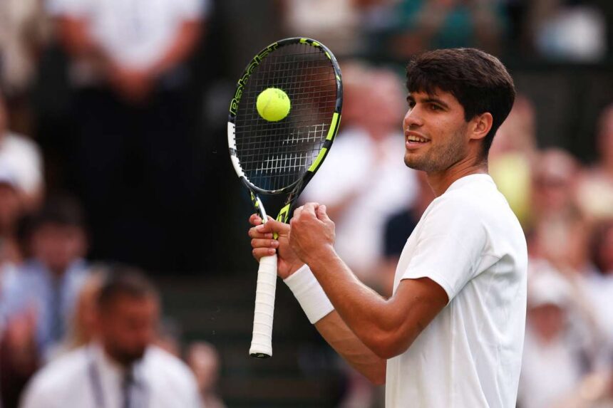 Carlos Alcaraz s a retras de la Wimbledon