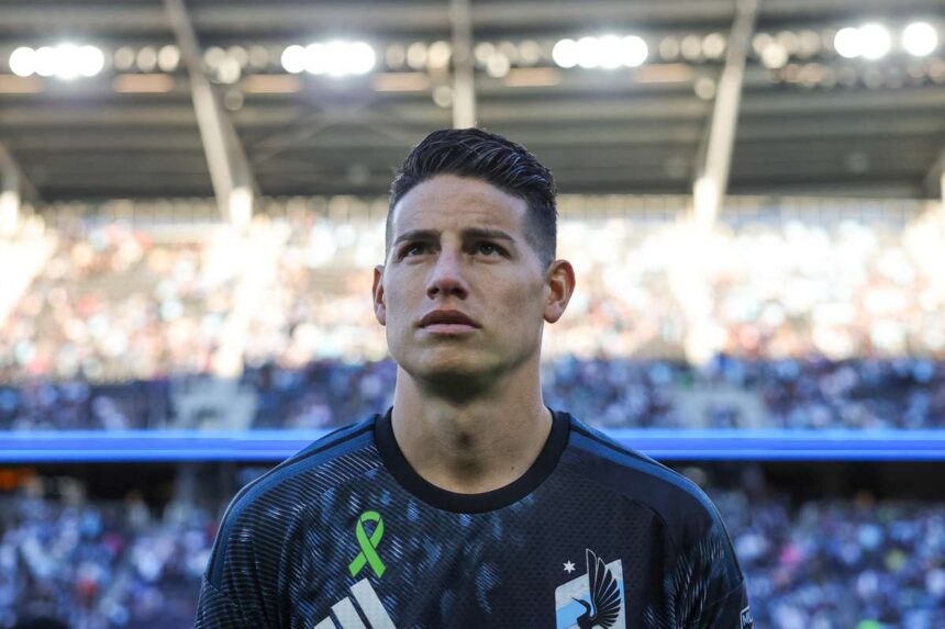 James Rodriguez Merge la Cupa Mondiala cu Columbia Dupa Infrangerea de la Minnesota United
