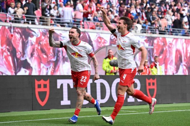 Leipzig infrange St Pauli amenintat de relagare pentru a obtine calificarea in Liga Campionilor