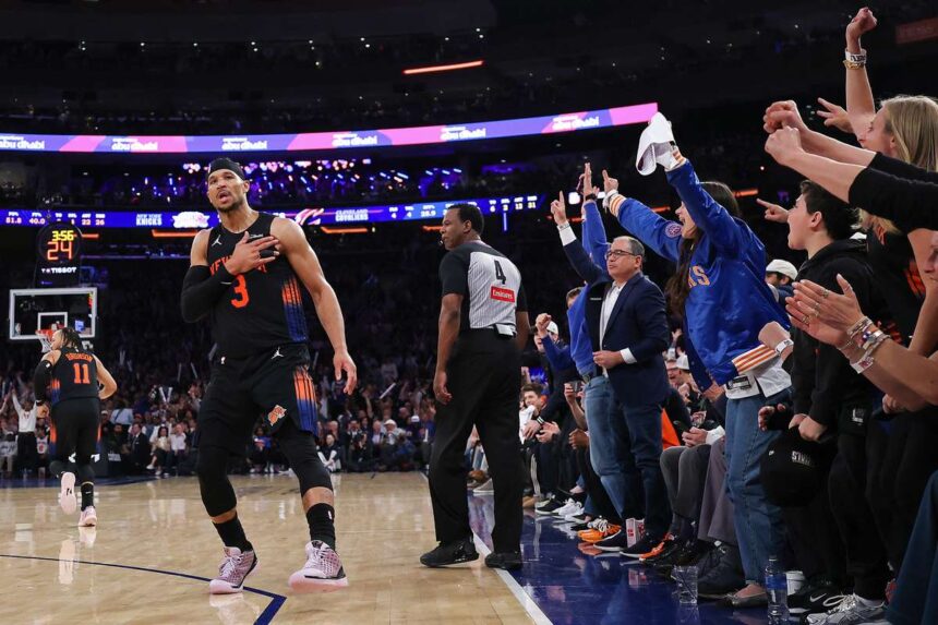 New York Knicks suprasolicita in a doua jumatate pentru a invinge Cleveland Cavaliers si a asigura o lead de 2 0 in serie