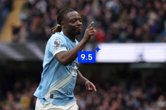 Premier League Jucatorul Saptamanii Doku Straluceste in Victoria Man City Impotriva Brentford