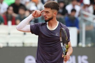 Prizmic infrange Humbert pentru a continua perfomanta sa la Italian Open la Roma