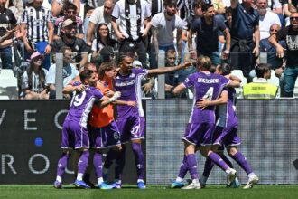 Sperantele Juventus pentru top patru sunt daramate in defeat socant in fata Fiorentinei in forma