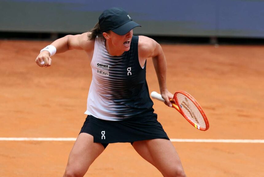 Swiatek domina Pegula si avanseaza la semifinalele Openului Italian