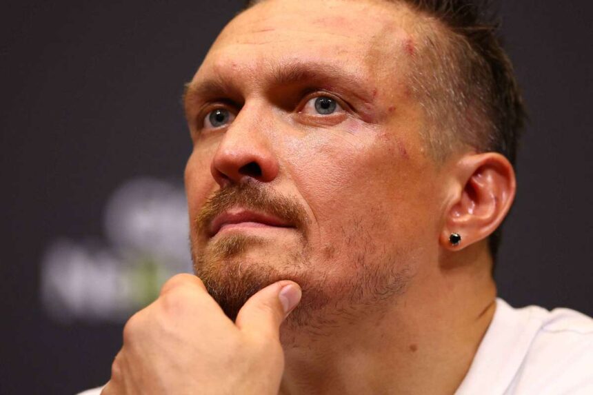 Usyk Cantareste in la Greutatea Sa Maxima pentru Lupta Verhoeven la Piramidele din Egipt