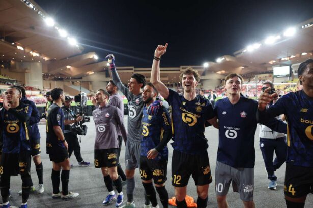 Visurile Monaco din Champions League sunt sfarimate pe masura ce Lille obtine o victorie eseniala