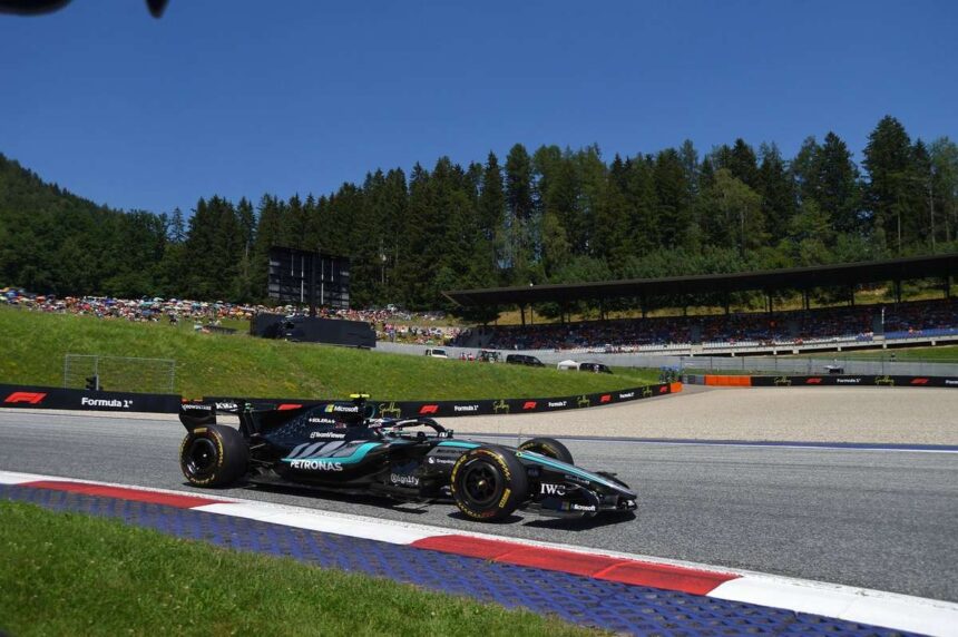 Antonelli conduce FP1 inaintea lui Russell in timp ce Mercedes face un start puternic in Austria