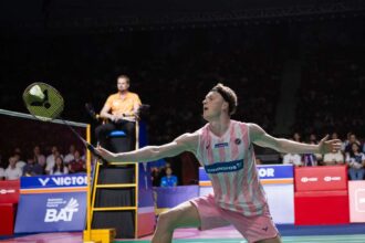 Campionul aparat Anders Antonsen Eliminate in Prima Runda a Openului Indonezian