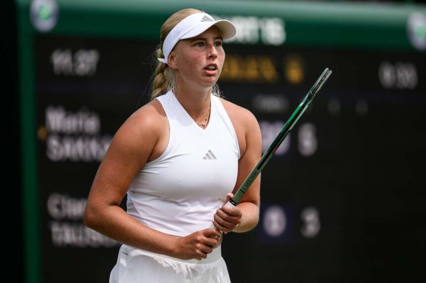 Clara Tauson Provocarea De Vara Persistenta Pe Masura Ce Daneza Incepatoare Se Confrunta Cu Iesirea Timpurie De La Wimbledon