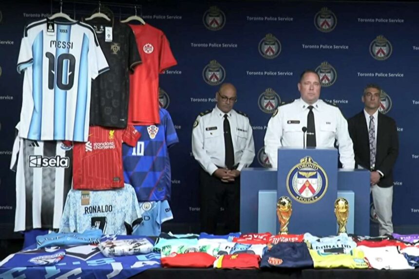 Cupa Mondiala Falsuri Peste 25 Milioane Dolari In Produse False Sequestrate In Toronto