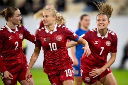 Daneii dinamici domina Serbia pentru a asigura locul la Cupa Mondiala a femeilor in Brazilia