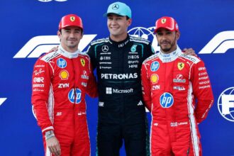 George Russell Obtine Pozitia Pole Inaintea Pilotilor Ferrari La Marea Premiera Austriaca Grand Prix