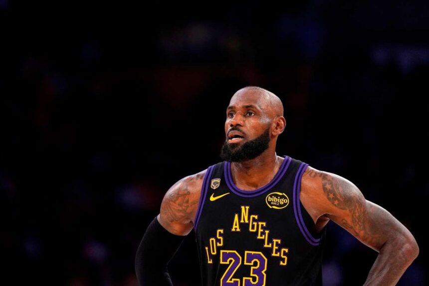 LeBron James se zice ca urmeaza sa paraseasca Los Angeles Lakers si sa devina agent liber