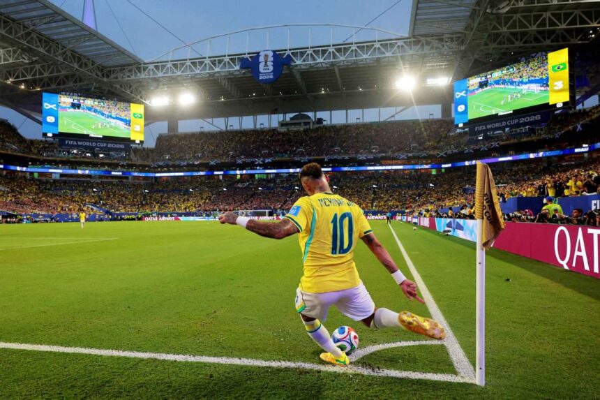 Neymar admite ca a varsat cateva lacrimi in vestiar dupa o intoarcere emotionala in Brazilia