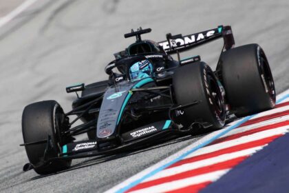Russell de la Mercedes opreste pe Verstappen pentru a castiga GP a Austriei