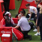 Vedeta adolescenta Victoria Mboko la Miss Wimbledon din cauza unei accidentari la genunchi