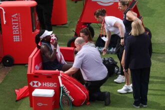 Vedeta adolescenta Victoria Mboko la Miss Wimbledon din cauza unei accidentari la genunchi
