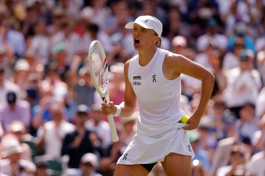Wimbledon 2026 Swiatek depaseste provocarea Townsend in primul raley