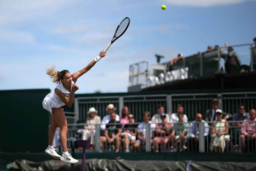 finalista francez open chwalinska paraseste wimbledon in prima runda