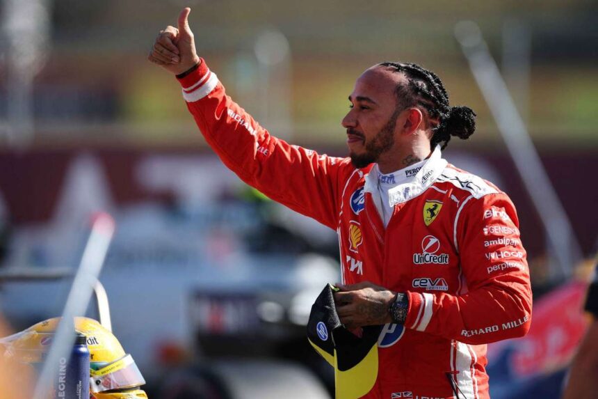 Acasa favorit Lewis Hamilton isi asigura poziia pe linie inainte de Kimi Antonelli pentru Sprintul Marele Premiu al Britaniei
