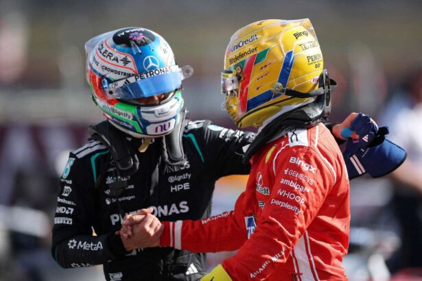 Antonelli haieste dupa Hamilton pentru a castiga sprintul de la Silverstone si a extinde avansul in clasamentul F1
