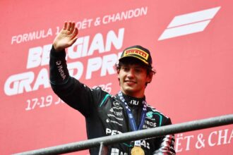 Antonelli realizeaza a sasea victorie in sezonul F1 la Marele premiu al Belgiei