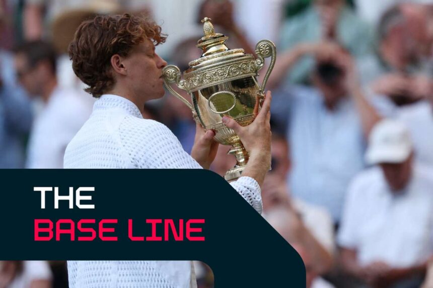 Campionii de la Wimbledon Sinner si Noskova avut prim planul noului nostru Baza Line