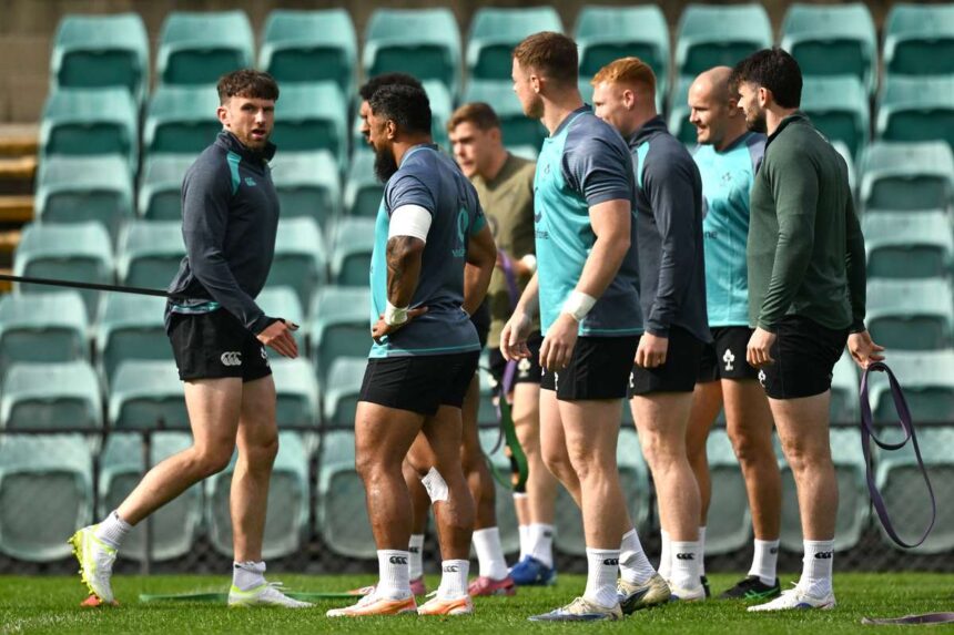 Cine joaca pentru Irlanda impotriva Australiei