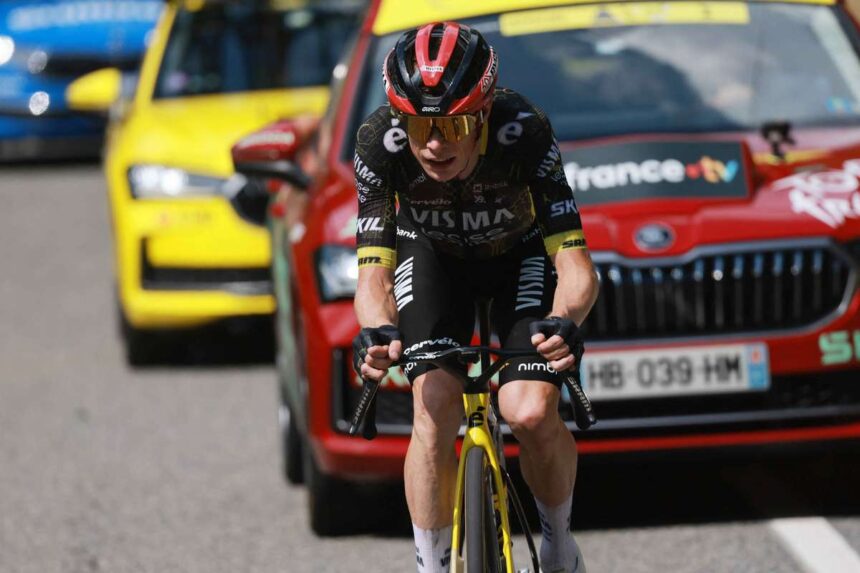 Jonas Vingegaard se retragede la Tour de France in urma unei cazut pe etapa 15