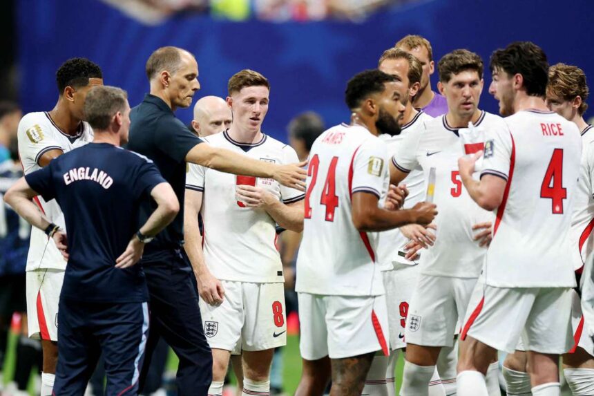 Jucatorii din Anglia se spune ca sunt uimiti de retragerea defensiva a lui Tuchel impotriva Argentinei