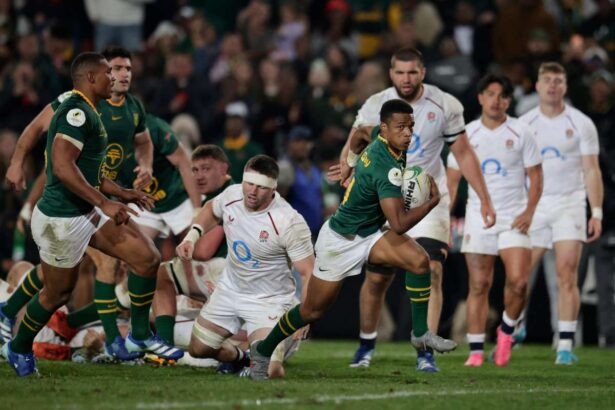 Springboks marcheaza sapte eseuri pentru a invinge Anglia 45 21 in Campionatul Natiunilor