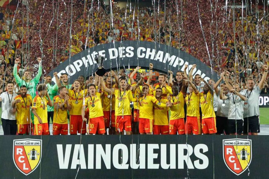 10 Man Lens Stun PSG to Win French Super Cup