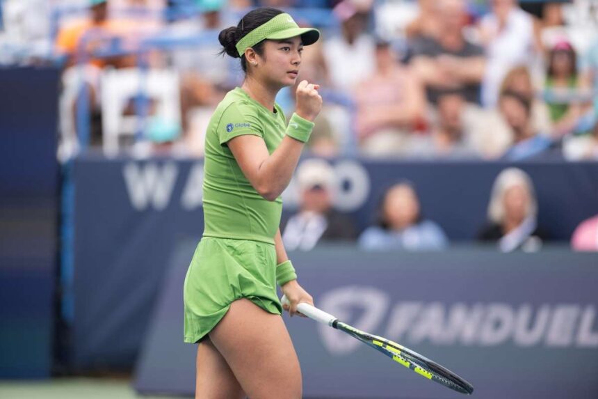 Alexandra Eala invinge Jessica Pegula pentru a obtine primul titlu WTA in Washington