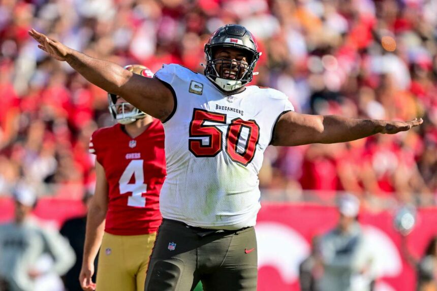 Buccaneers semneaza vedeta fundamentala Vita Vea la 30 milioane de dolari extensie de contract