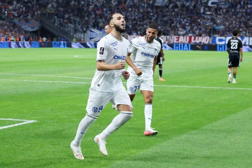 Gouiri sclipeste cand Marseille incepe sezonul Ligue 1 prin ngenunche 10 jucatori de la Strasbourg