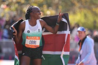 Hellen Obiri si Benson Kipruto din Kenya vor apara titlurile lor de la maratonul din New York