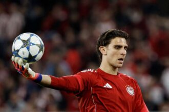 Hull Breaks Transfer Record to Sign Greek Keeper Tzolakis from Olympiacos