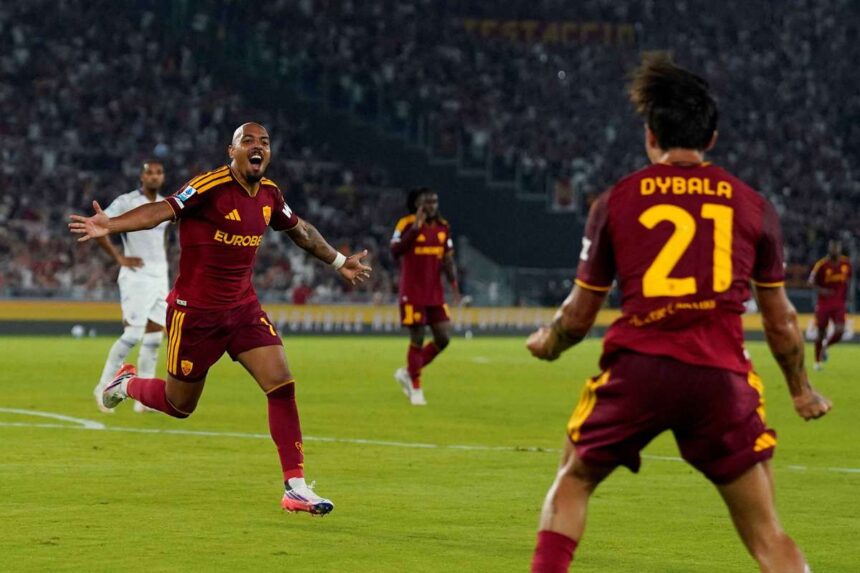 Malen inscrie hattrick pentru a asigura inceperea castigatoare a Romei in sezon impotriva Fiorentinei