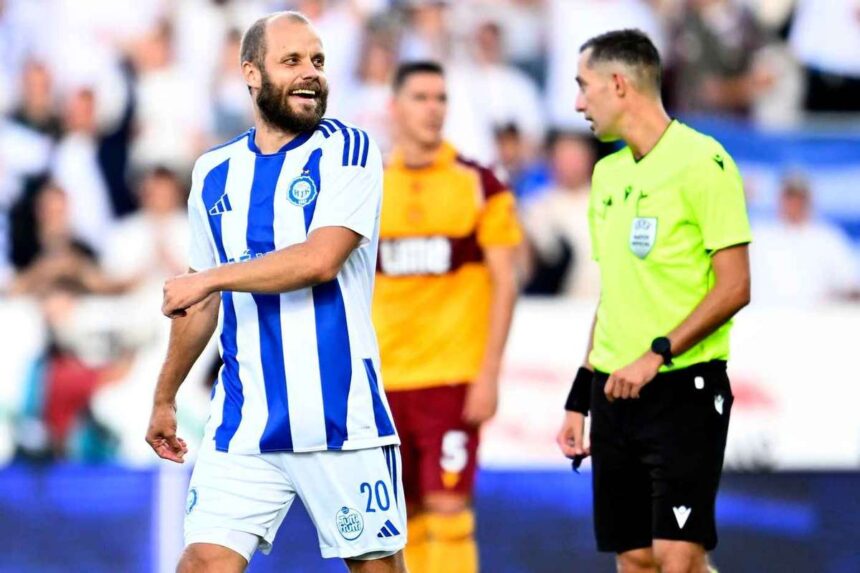 Pukki salveaza HJK in egalul din conference league impotriva motherwell