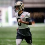 Rookie ul Saints Jordyn Tyson a fost restrictionat pentru doua luni din cauza unei accidentari la muschi
