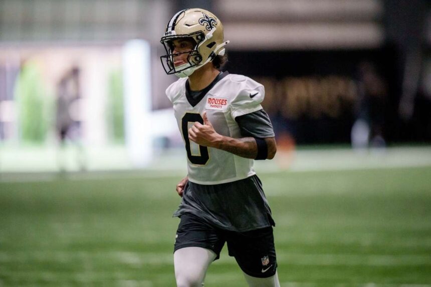 Rookie ul Saints Jordyn Tyson a fost restrictionat pentru doua luni din cauza unei accidentari la muschi