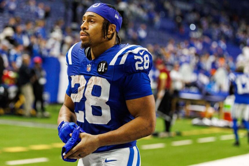 Un alt cursant sub contract semnat Colts Jonathan Taylor semneaza 44 milioane de dolari