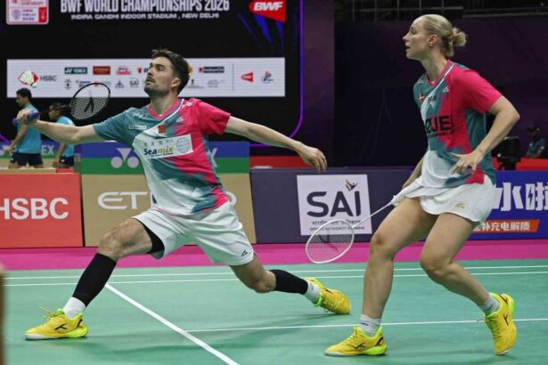 dezamagire uriaja pentru badmintonul danez pe medin speranta de medalie la dublu mixt se duce in india