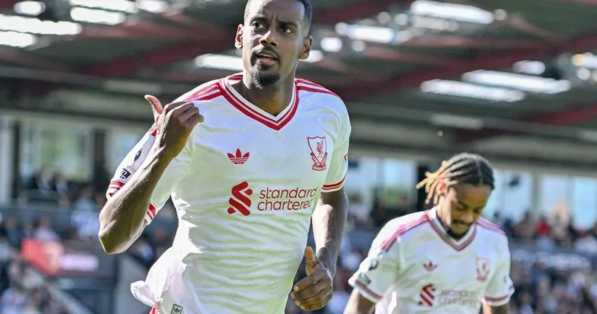 Antrenorul lui Liverpool, Andoni Iraola, vrea ca Alexander Isak să-și ridice nivelul