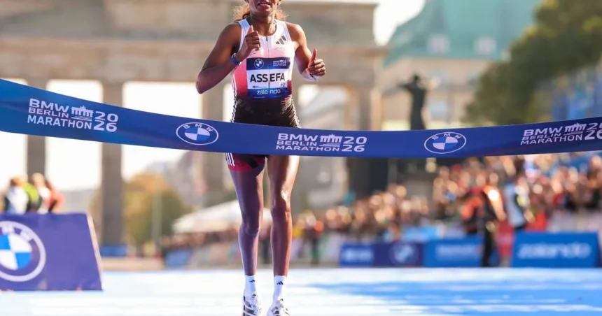 Assefa a câștigat maratonul de la Berlin cu tendonul lui Ahile rupt